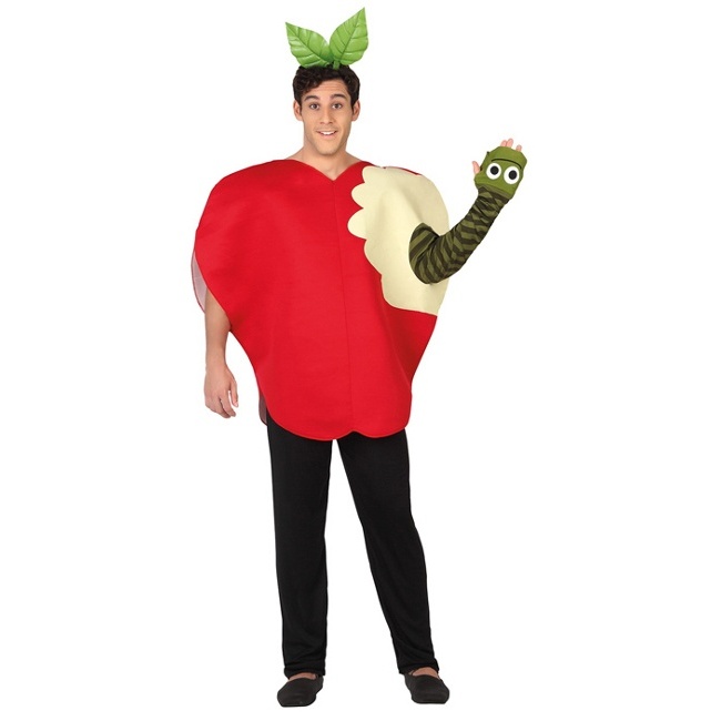Resultado de imagen de disfraz de manzana verde