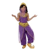 Disfraz de bailarina árabe con tul