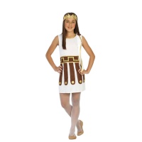 Disfraz de emperador Calígula para niña