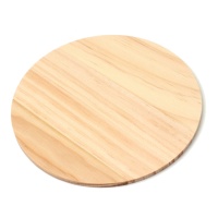 Disco de madera de 15 x 0,5 cm - 1 unidad