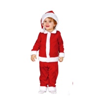 Disfraz de Papá Noel navideño para bebé
