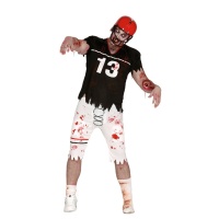 Disfraz de jugador de rugby zombie