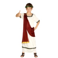 Disfraz de César romano para niño