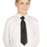 Corbata negra infantil - 29 cm