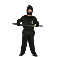 Disfraz de ninja negro infantil