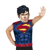 Disfraz de Superman con camiseta y careta para niño
