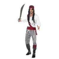 Disfraz de pirata corsario para hombre