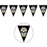 Banderín de Día de los muertos - 3,40 m