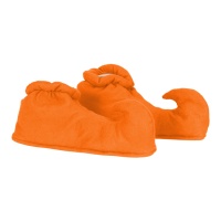 Zapatos de elfo naranjas infantiles
