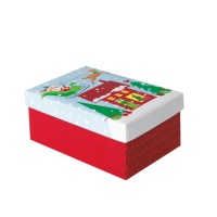 Caja de Papá Noel de 10 x 16 x 7 cm - 1 unidad