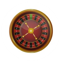 Platos de Casino de 18 cm - 8 unidades