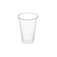 Vasos de 200 ml de plástico transparentes - 50 unidades