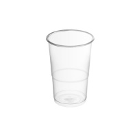 Vasos de 250 ml de plástico transparentes - 25 unidades