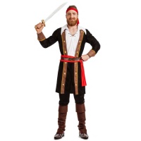 Disfraz de pirata elegante para adulto