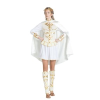 Disfraz de emperador César romano para mujer