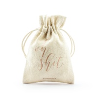 Bolsas de algodón para regalo de 15 cm - 10 unidades