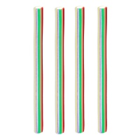 Regaliz multicolor relleno - Fini rainbow pencils - 90 gr
