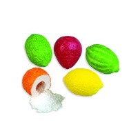Chicles con forma de frutas - Fini Bubble gum fruits - 90 gr