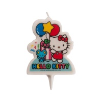 Vela decorativa de Hello Kitty de 7 cm - 1 unidad
