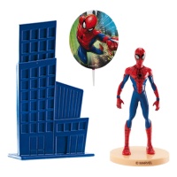 Decoración para tarta de Spiderman - 3 unidades