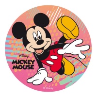 Oblea comestible de Mickey Mouse de 20 cm