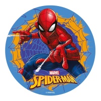 Oblea comestible de Spiderman de 20 cm