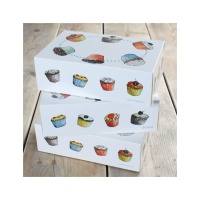 Caja para cupcakes de 24 x 16 x 8 cm - FunCakes - 3 unidades