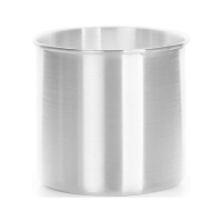 Molde de panettone de aluminio de 15 x 15 x 14 cm - Pastkolor