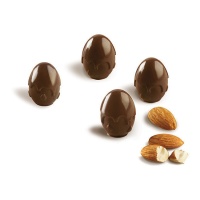 Molde para huevos de chocolate Choco Drop 3D de silicona de 17,5x 21 x 3 cm - Silikomart
