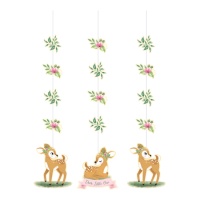 Colgantes decorativos de Baby ciervo - 3 unidades