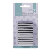 Pack de esponjas cuadradas de 4,4 x 3,2 cm - Artis decor - 10 unidades