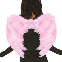 Alas rosa con plumas - 50 x 37 cm