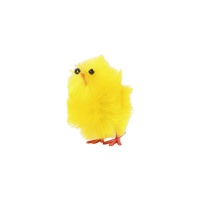 Pollito amarillo de 3 cm - Dekora - 1 unidad