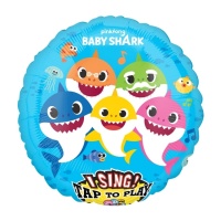 Globo de Baby Shark con música de 71 cm - Anagram