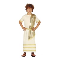 Disfraz de aristócrata romano para niño