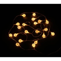 Guirnalda de luces con forma de bola de 2,30 m - 20 leds