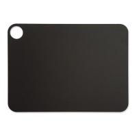 Tabla de cortar de 37 x 27 cm con colgador negra - Arcos