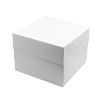 Caja para tarta de 30 x 30 x 15 cm - Pastkolor - 3 unidades