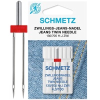 Aguja para máquina de coser gemela jeans nº 4-100 - Schmetz