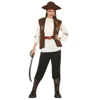 Disfraz de pirata Morgan juvenil