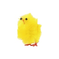 Pollito amarillo de 4 cm - Dekora - 1 unidad