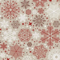 Tela canvas Recycled Xmas Snowflakes - Katia