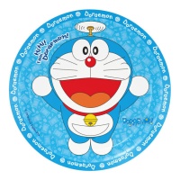 Platos de Doraemon de 18 cm - 8 unidades