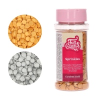 Sprinkles de confetti metalizado de 60 gr - FunCakes