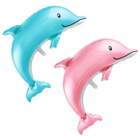 Globo de delfín saltando de 116 cm