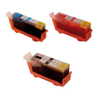 Cartucho de tinta comestible de colores PGI550+CLI551 - Dekora
