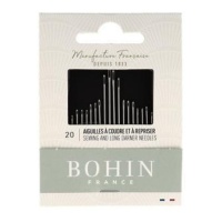 Agujas de coser y zurcir surtidas - Bohin - 20 unidades