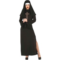 Disfraz de monja siniestra para mujer