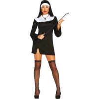 Disfraz de monja sexy católica para mujer