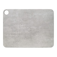 Tabla de cortar de 42,7 x 32,7 cm con colgador gris - Arcos